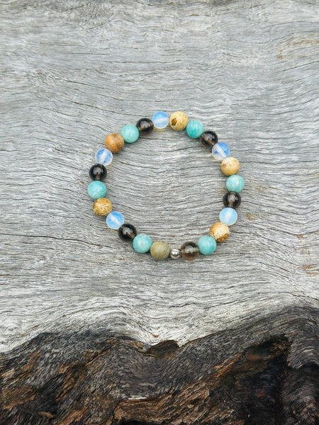 Inner Peace, Balance, Grounding and Protection Bracelet