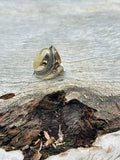 Rutilated Quartz with 925 Sterling Silver Ring
