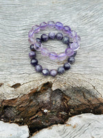 Amethyst Nugget Beaded Bracelet 💜