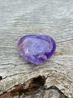 Amethyst Puff Heart Medium 💜