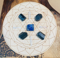 Crystal Grid Board - Sri Yantra Design ❤️