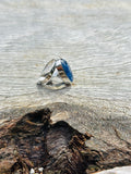 Blue Kyanite with Sterling Silver Ring