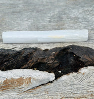 Raw Selenite Wand medium