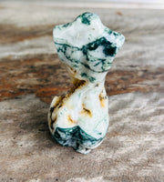 Moss Agate Lady Body Form No 4