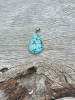 Turquoise Pendant Teardrop ❤️