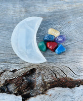 Selenite Moon Crescent Bowl