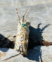 White Sage Stick Medium with Lavender & Daisies