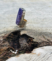 Chariote with Sterling Silver Ring 💜