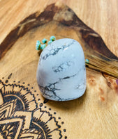 White Howlite Polished Freeform ❤️