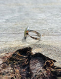 Agate set in Sterling Silver Ring