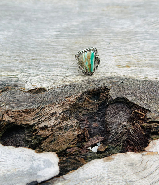 Variscite 925 Sterling Silver Ring ❤️