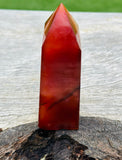 Carnelian Druzy Tower ❤️