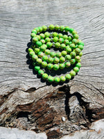 Green Turquoise Beaded Bracelet 💚
