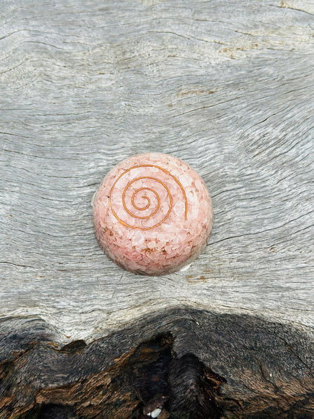 Orgonite Dome Rose Quartz
