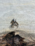 Smokey Quartz with Sterling Silver Ring