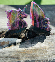Aura Druzy Sphalerite Fairy Carving 🧚‍♀️