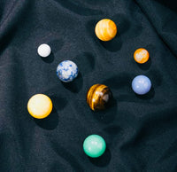 Natural Gemstone Planets of the Solar System Kit ❤️