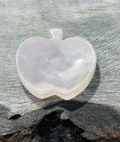 Pink Mangano Calcite Apple Bowl 🍎