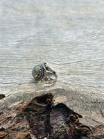 Labradorite with Sterling Silver Ring