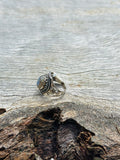 Labradorite with Sterling Silver Ring