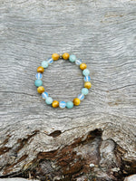 Calm, Focus, Clarity and Purpose Beaded Bracelet