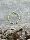 Calm, Focus, Clarity and Purpose Beaded Bracelet