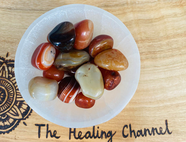 Carnelian Tumbled Stone