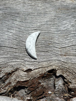 White Howlite Moon