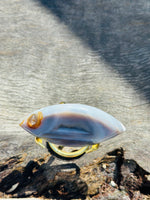 Druzy Agate Eye on Stand No 2
