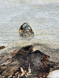 Smokey Quartz with Sterling Silver Ring