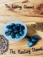 Moss Agate Tumbled Stone