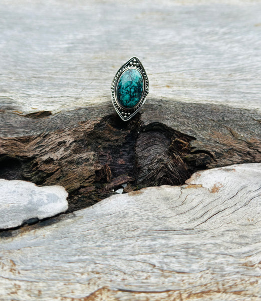 Turquoise with Sterling Silver Ring