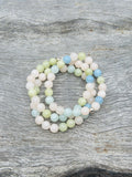 Morganite Beaded Bracelet - Joy, Compassion, Inner Peace and Strength 💕