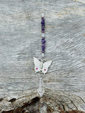 Amethyst Heart SunCatcher