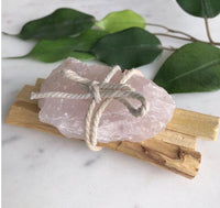 Palo Santo & Raw Rose Quartz Bundle