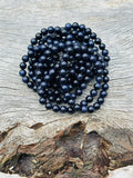 Blue Goldstone Beaded Bracelet 💙