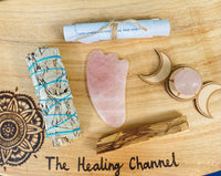 The Goddess Rose Quartz Gua Sha Pack 💖
