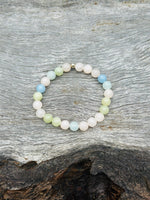 Morganite Beaded Bracelet - Joy, Compassion, Inner Peace and Strength 💕