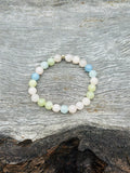 Morganite Beaded Bracelet - Joy, Compassion, Inner Peace and Strength 💕