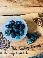 Moss Agate Tumbled Stone