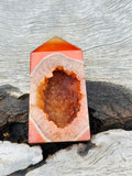 Carnelian Druzy Tower ❤️