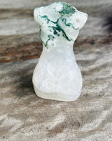 Moss Agate Lady Body Form No 2