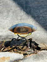Druzy Agate Eye on Stand No 1