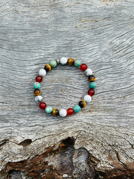 Courage, Motivation, Calm and Protection Bracelet