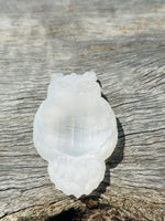 Selenite Owl Trinket Bowl Small 🦉