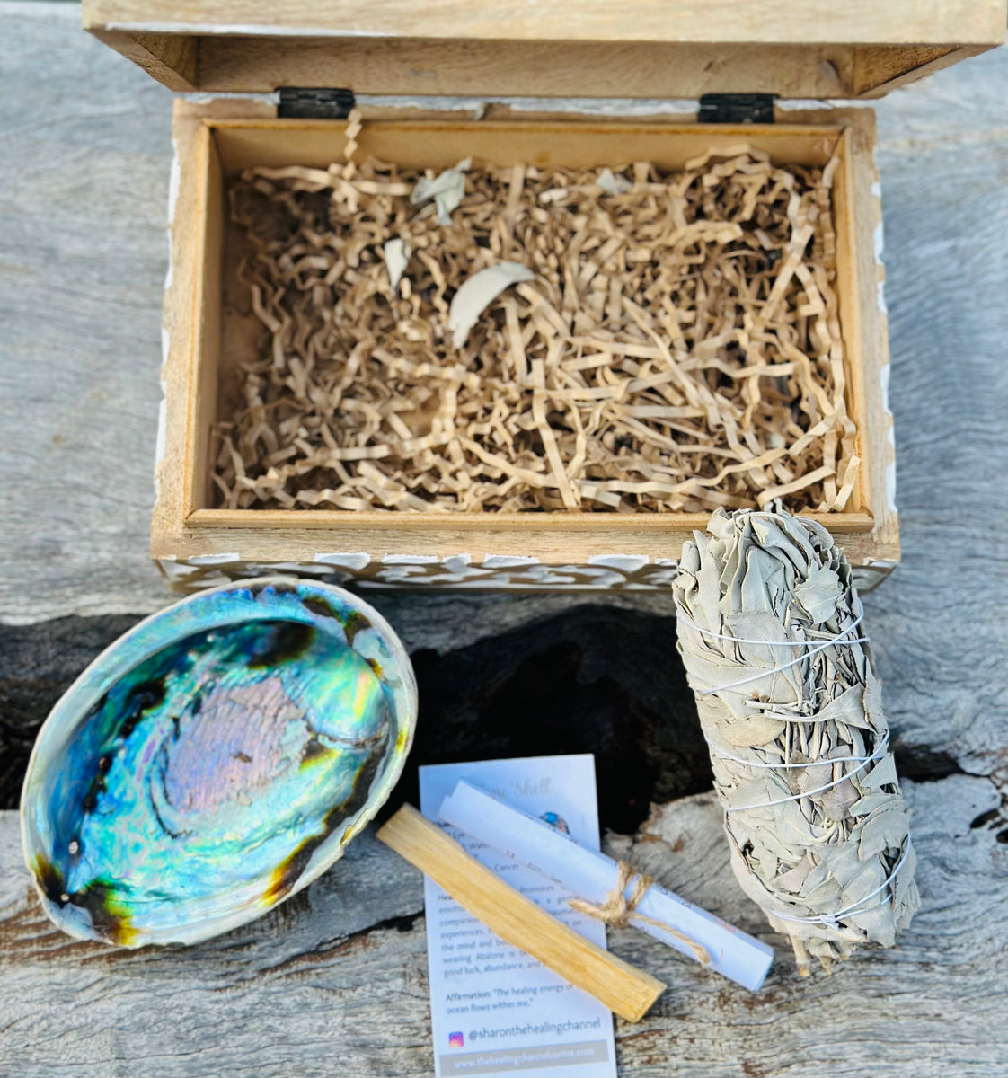 Keepsake Smudge Box ️ ️ – Healing Channel