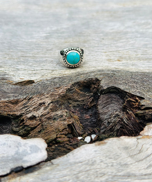 Turquoise 925 Sterling Silver Ring