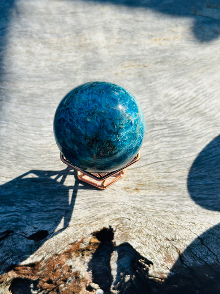 Blue Apatite Sphere 1💙