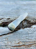 Selenite / Fluorite Wand