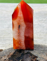 Carnelian Druzy Tower ❤️